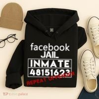 Social Media Jail Inmate Repeat Offender Hoodie thumb 4