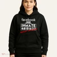 Social Media Jail Inmate Repeat Offender Hoodie thumb 5