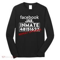 Social Media Jail Inmate Repeat Offender Long Sleeve Shirt thumb 0
