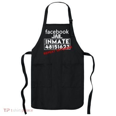 Social Media Jail Inmate Repeat Offender Apron