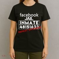 Social Media Jail Inmate Repeat Offender T-Shirt thumb 4