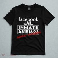 Social Media Jail Inmate Repeat Offender T-Shirt thumb 5