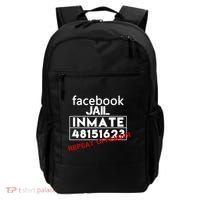 Social Media Jail Inmate Repeat Offender Backpack thumb 0