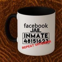 Social Media Jail Inmate Repeat Offender Coffee Mug thumb 2