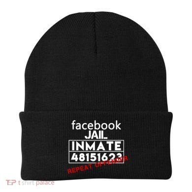 Social Media Jail Inmate Repeat Offender Beanie