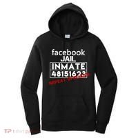 Social Media Jail Inmate Repeat Offender Women's Hoodie thumb 0