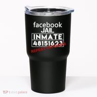 Social Media Jail Inmate Repeat Offender Tumbler thumb 0