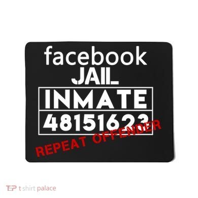 Social Media Jail Inmate Repeat Offender Mousepad