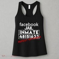 Social Media Jail Inmate Repeat Offender Women's Tank Top thumb 3