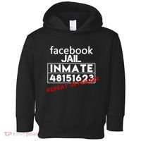 Social Media Jail Inmate Repeat Offender Toddler Hoodie thumb 0
