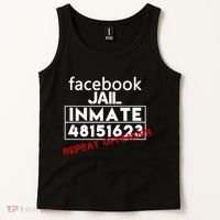 Social Media Jail Inmate Repeat Offender Tank Top thumb 2