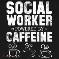 Social Worker Powered By Caffeine Apron thumb 3