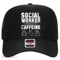 Social Worker Powered By Caffeine Hat thumb 0
