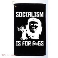 Socialism Is For Figs Golf Towel thumb 0