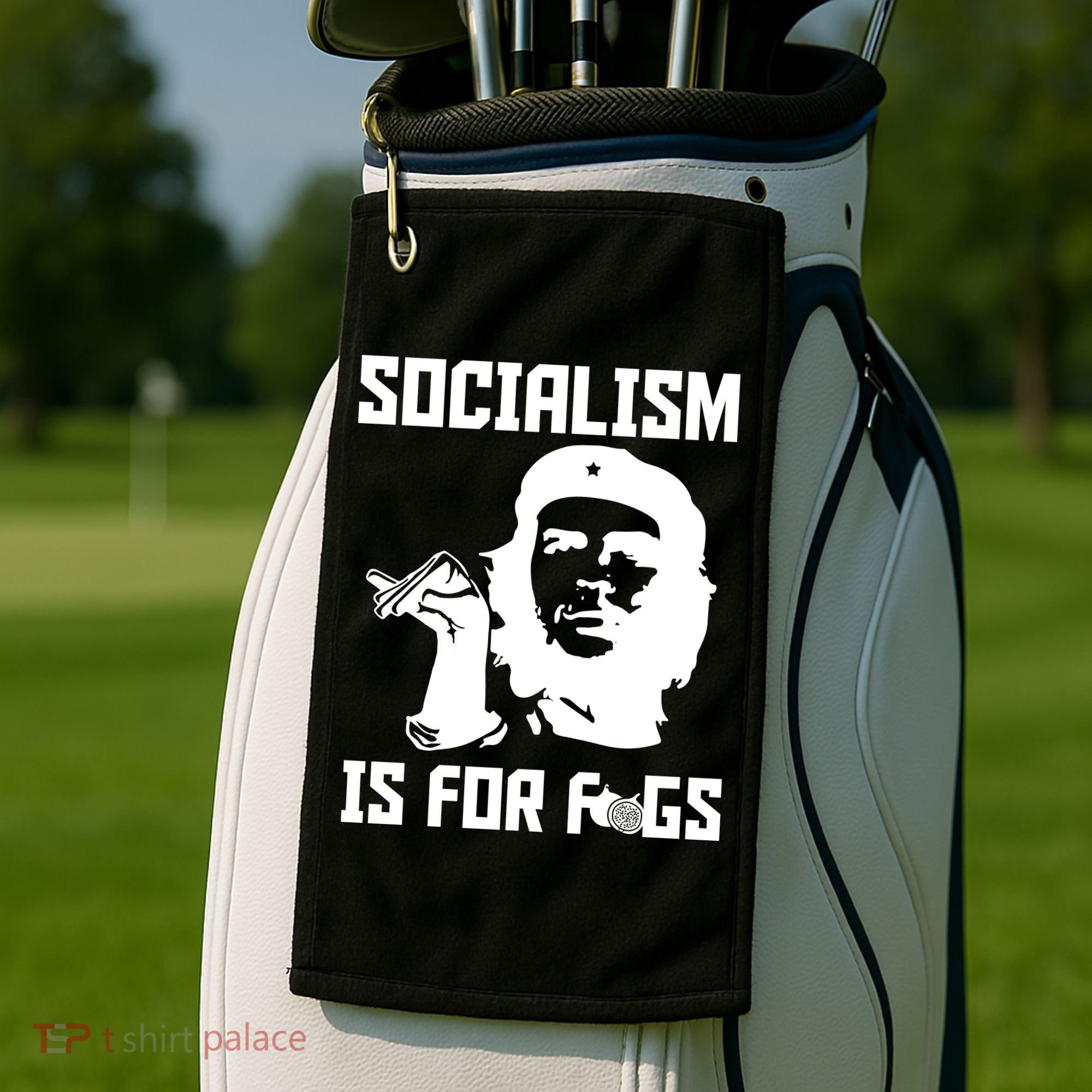 Socialism Is For Figs Golf Towel
