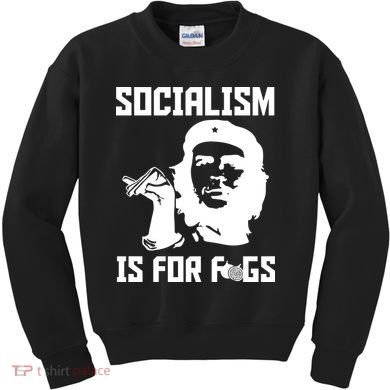 Socialism Is For Figs Kids Sweatshirt