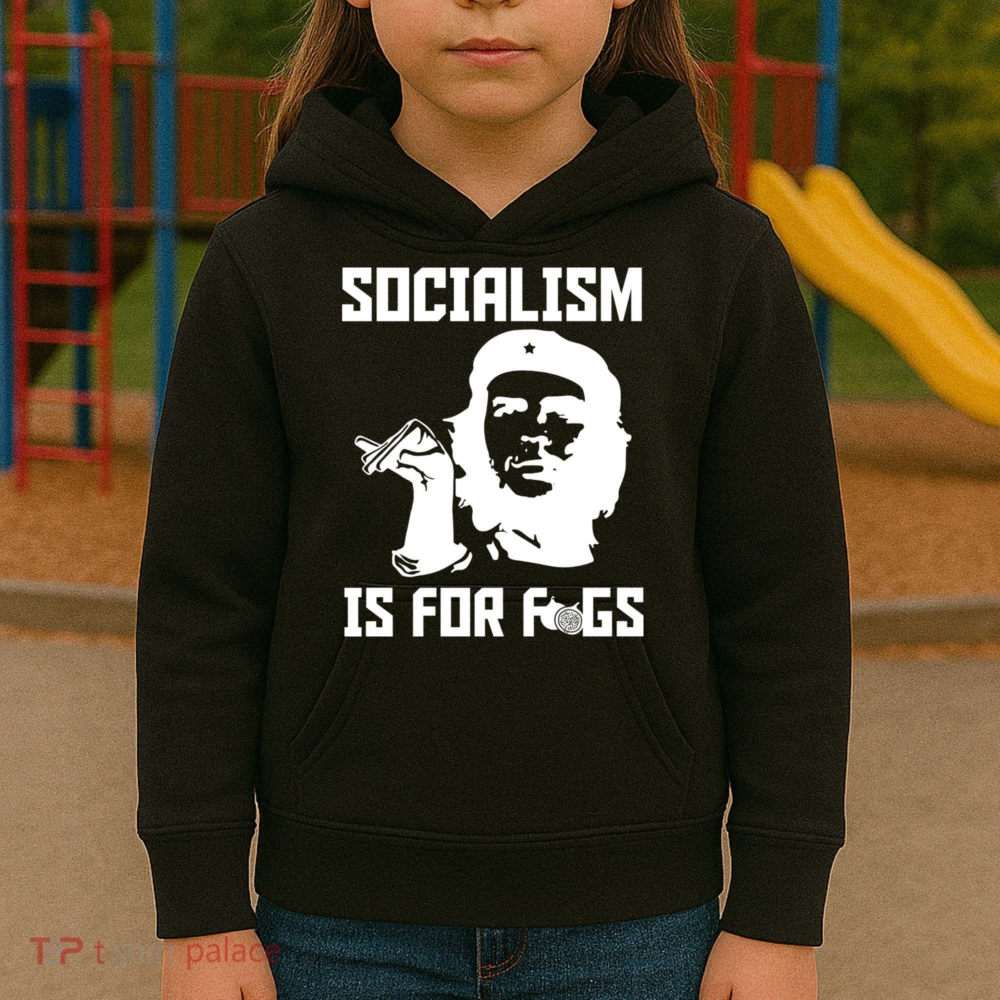 Socialism Is For Figs Kids Hoodie