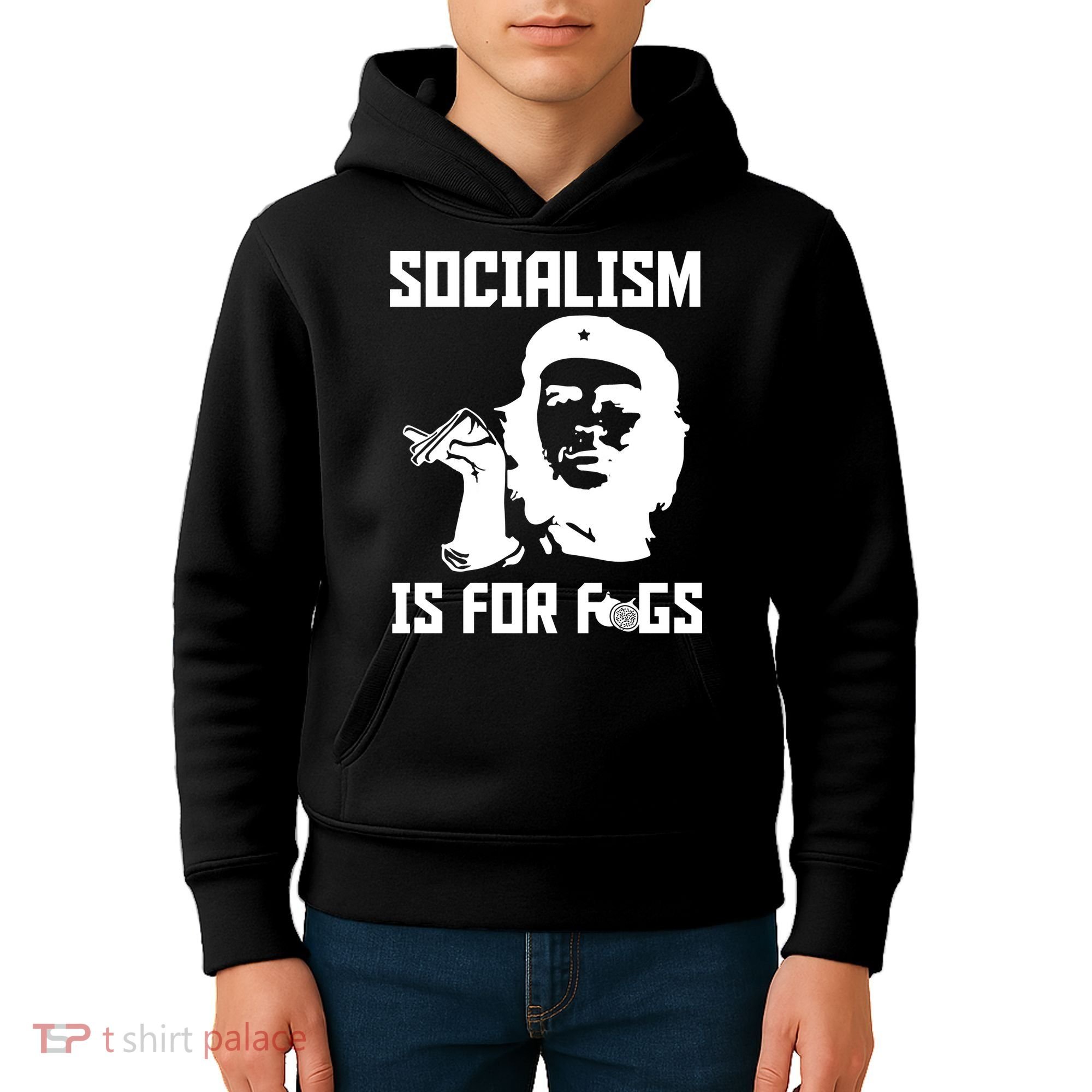 Socialism Is For Figs Kids Hoodie
