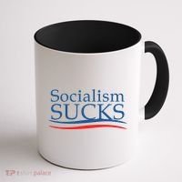 Socialism Sucks Coffee Mug thumb 1