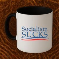 Socialism Sucks Coffee Mug thumb 2