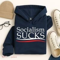 Socialism Sucks Hoodie thumb 4
