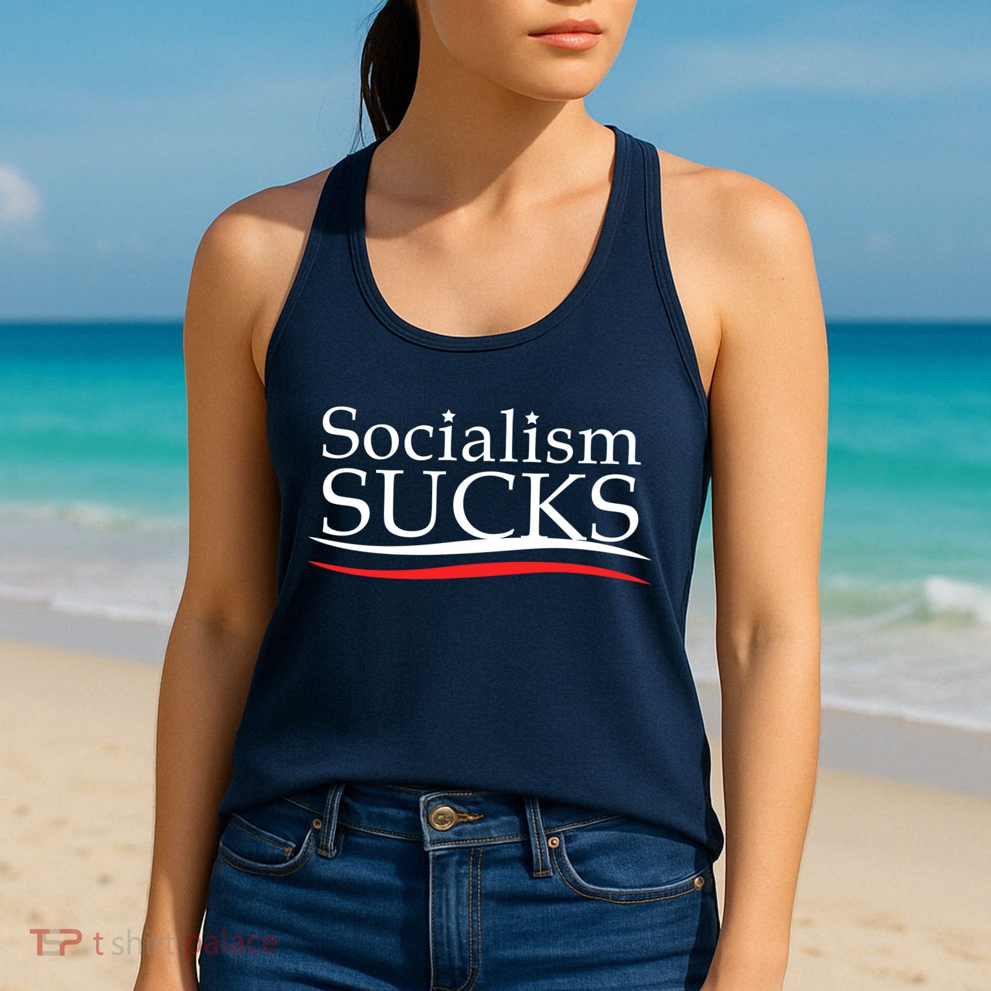 Socialism Sucks Women's Tank Top