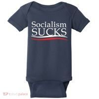 Socialism Sucks Baby Bodysuit thumb 0
