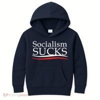 Socialism Sucks Kids Hoodie thumb 0