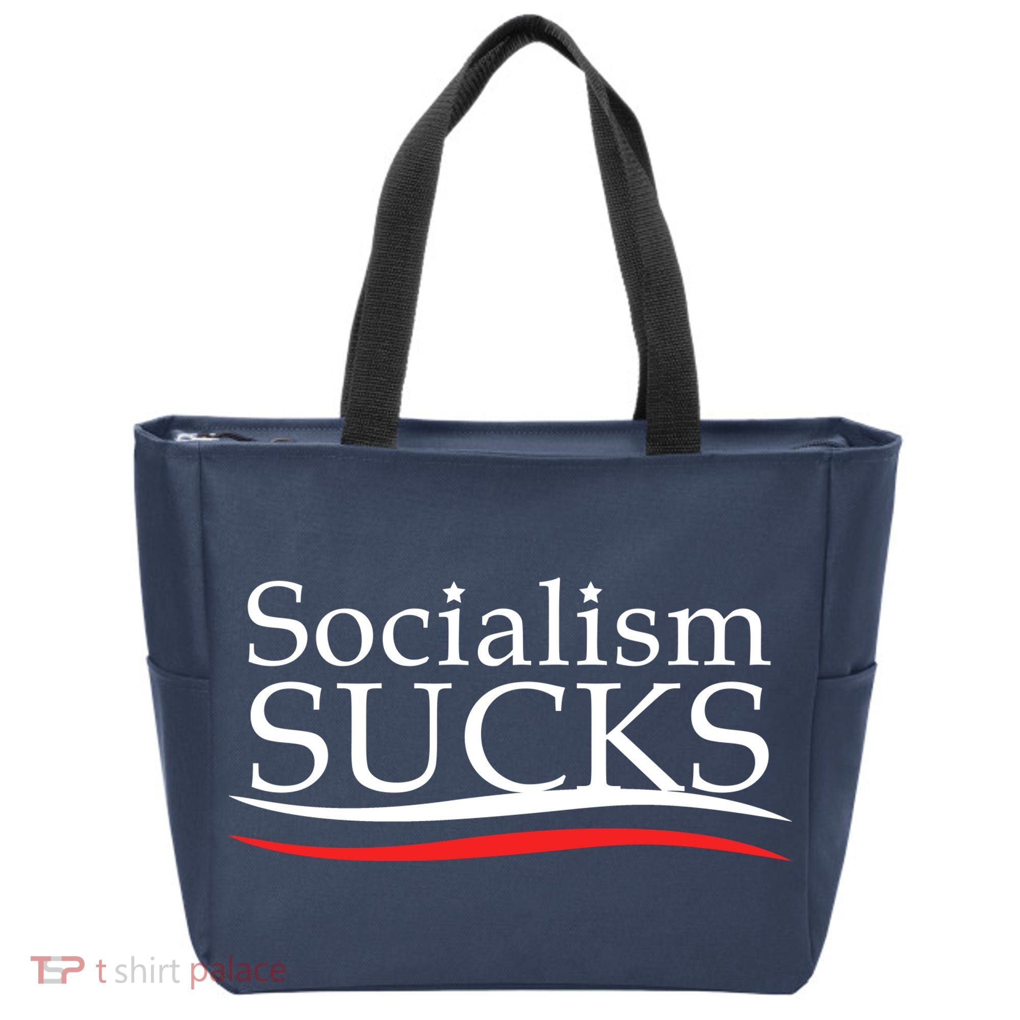 Socialism Sucks Tote Bag