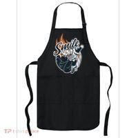 Smile Or Die Scary Clown Halloween Apron thumb 0