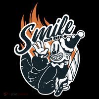Smile Or Die Scary Clown Halloween Coffee Mug thumb 5