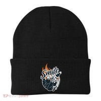 Smile Or Die Scary Clown Halloween Beanie thumb 0