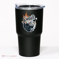 Smile Or Die Scary Clown Halloween Tumbler thumb 0
