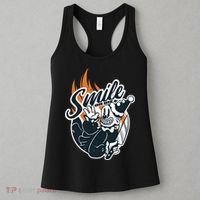 Smile Or Die Scary Clown Halloween Women's Tank Top thumb 3
