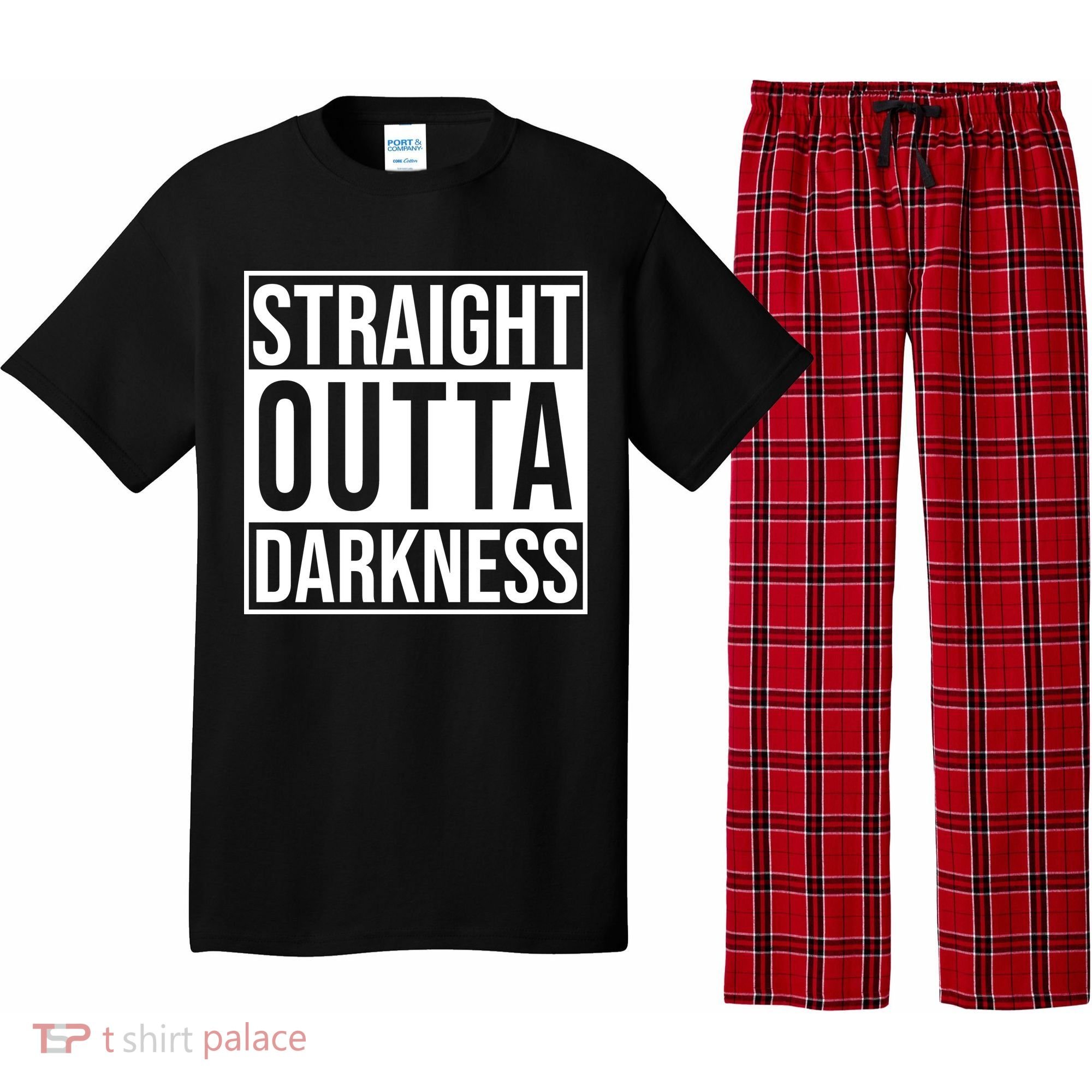 Straight Outta Darkness Pajama Set