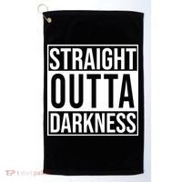Straight Outta Darkness Golf Towel thumb 0
