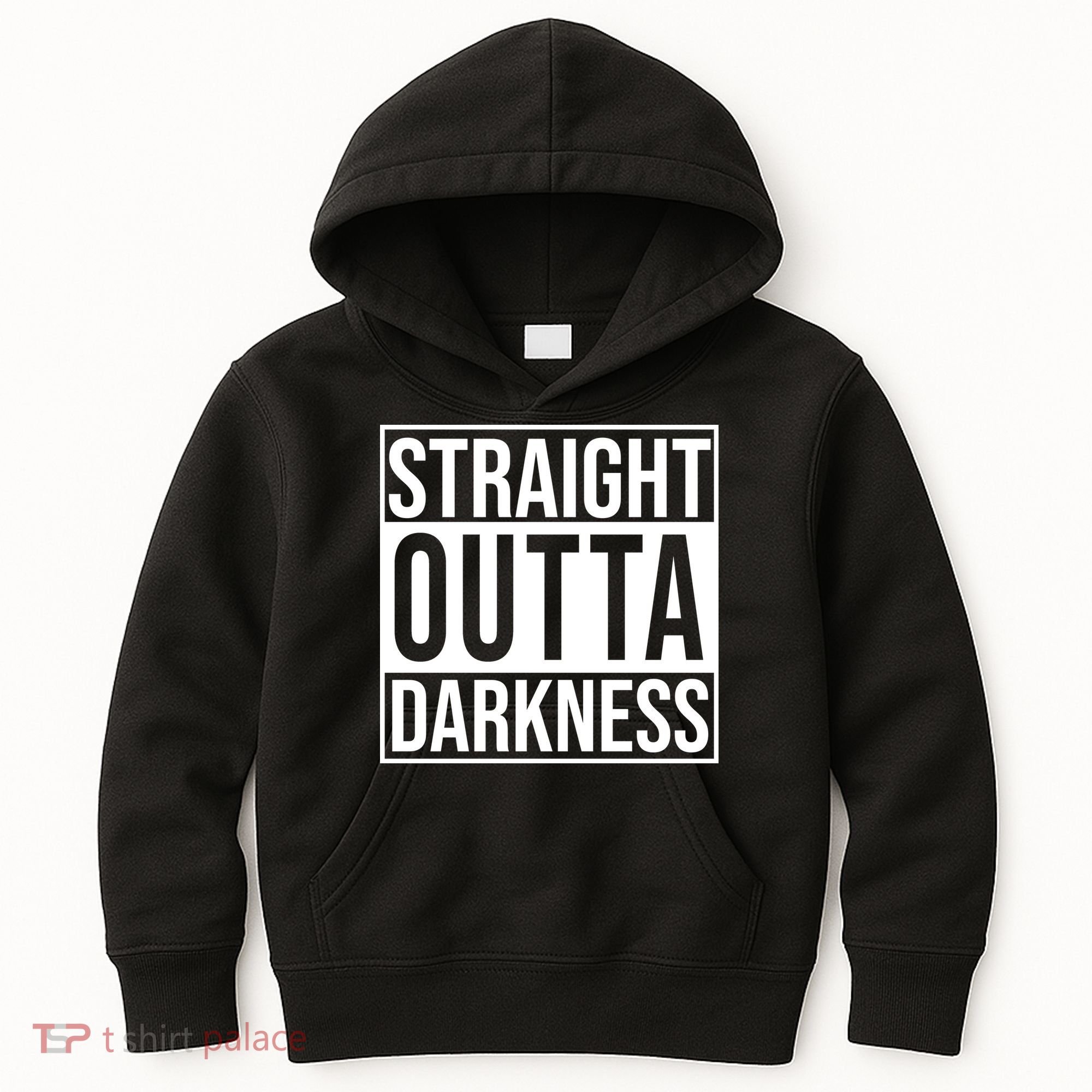 Straight Outta Darkness Kids Hoodie