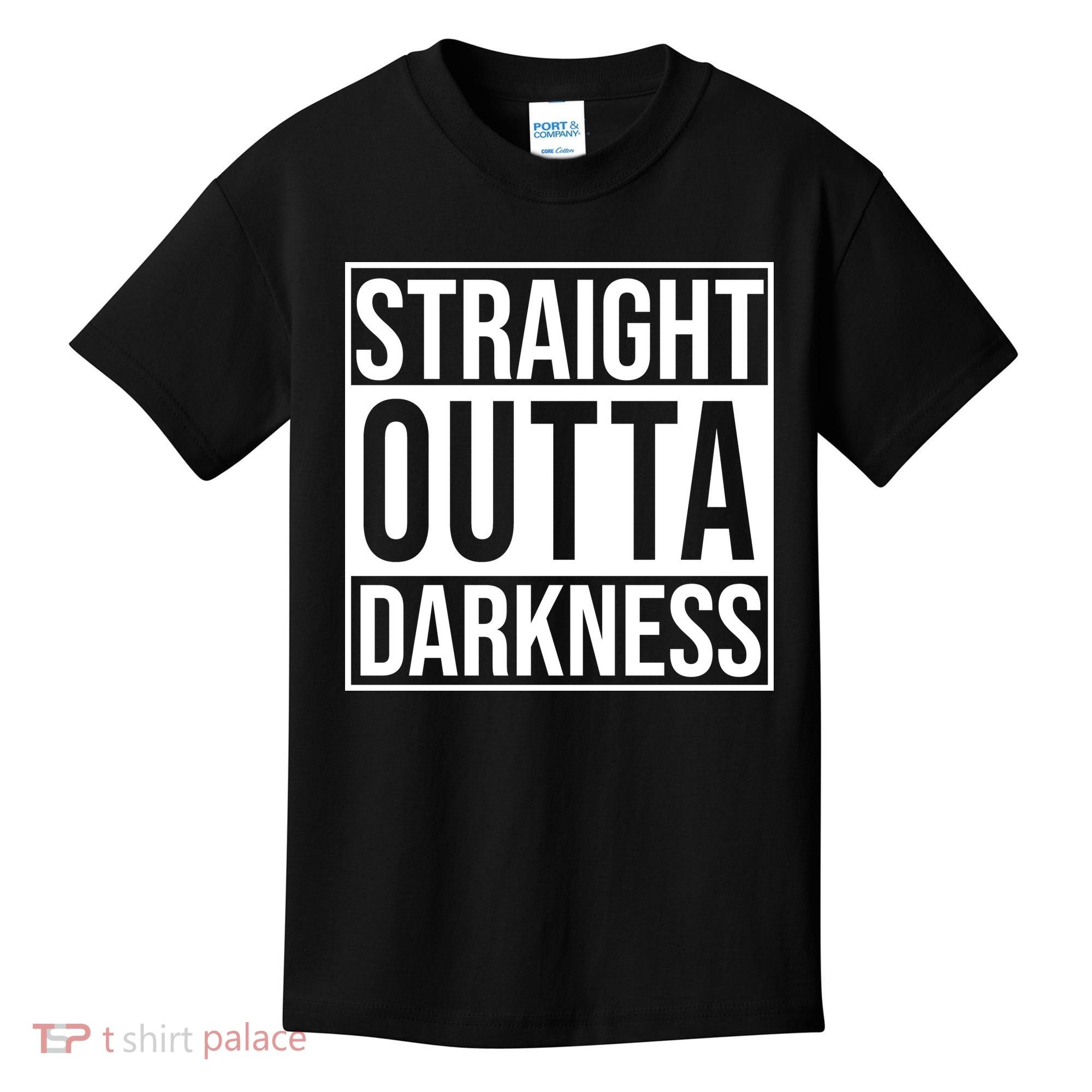 Straight Outta Darkness Kids T-Shirt