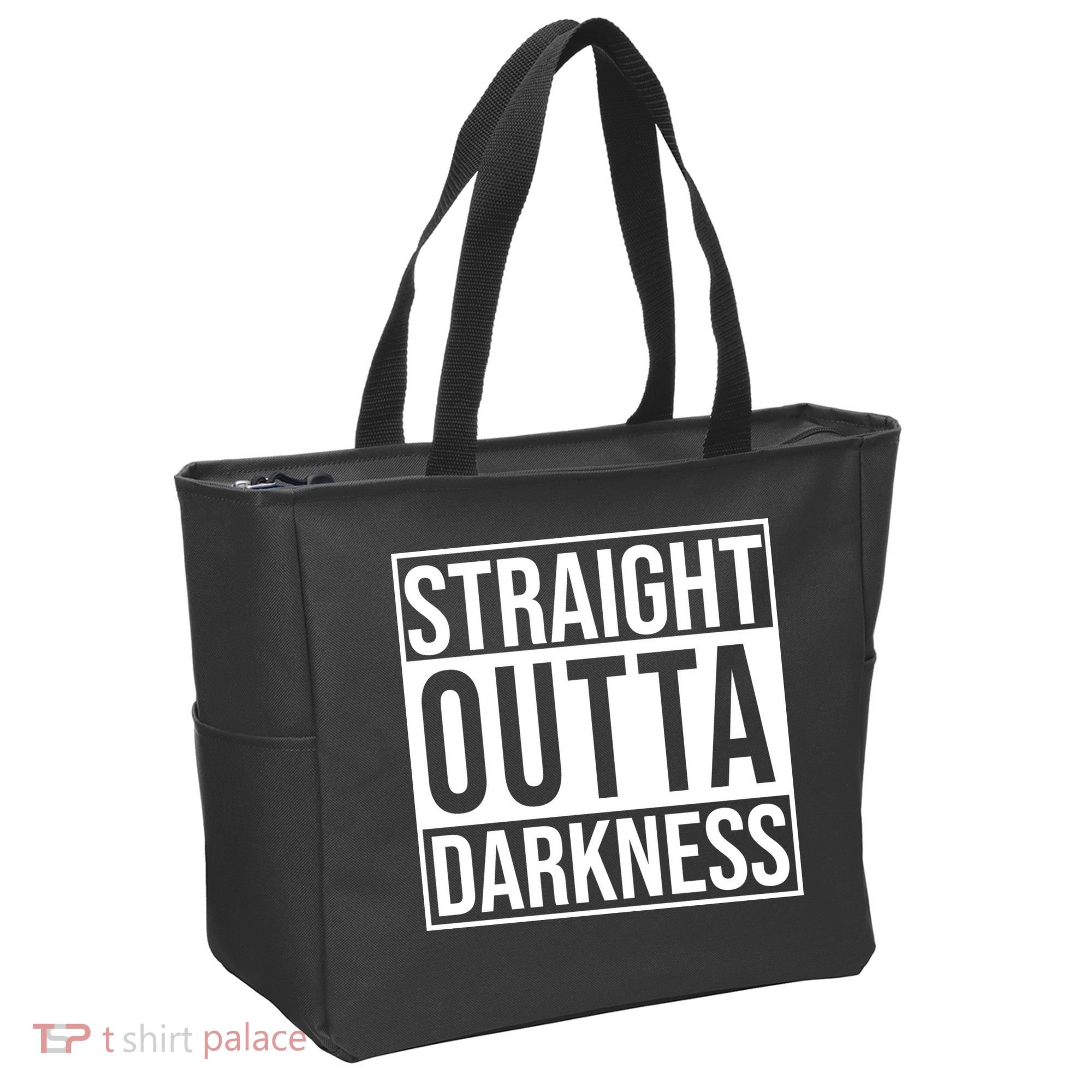 Straight Outta Darkness Tote Bag