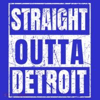 Straight Outta Detroit Michigan Great Gift Women's Tank Top thumb 5