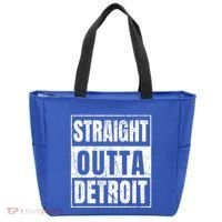 Straight Outta Detroit Michigan Great Gift Tote Bag thumb 0