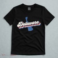 State Of Delaware Retro Logo T-Shirt thumb 5
