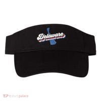 State Of Delaware Retro Logo Visor thumb 0