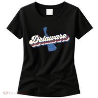 State Of Delaware Retro Logo Women's T-Shirt thumb 0