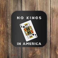 Save Our Democracy No Kings In America Statement Coaster thumb 0