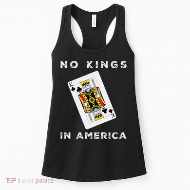 Save Our Democracy No Kings In America Statement Women's Tank Top