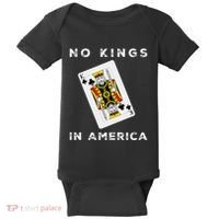 Save Our Democracy No Kings In America Statement Baby Bodysuit thumb 0