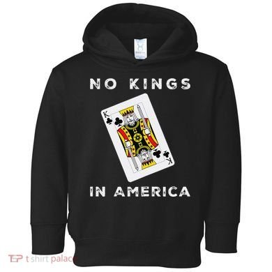 Save Our Democracy No Kings In America Statement Toddler Hoodie