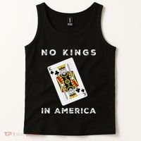 Save Our Democracy No Kings In America Statement Tank Top thumb 2