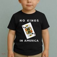 Save Our Democracy No Kings In America Statement Toddler T-Shirt thumb 2